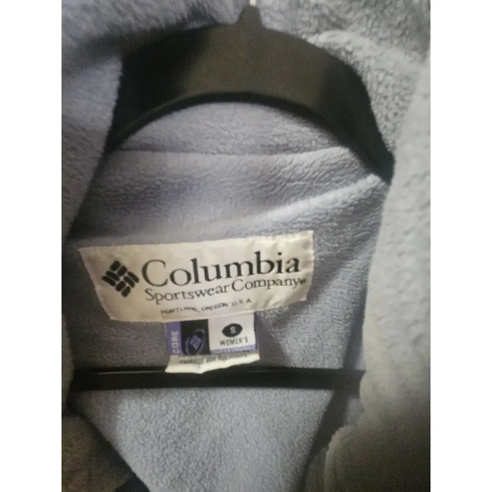 Columbia Women's Interchange 3-in-1 Full Zip Jacket Blue Gray Size S